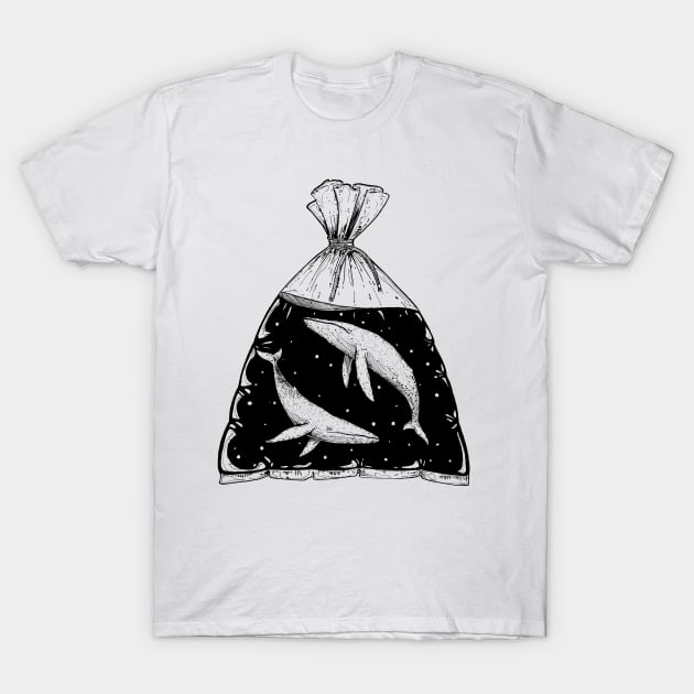 whale T-Shirt by rudoi